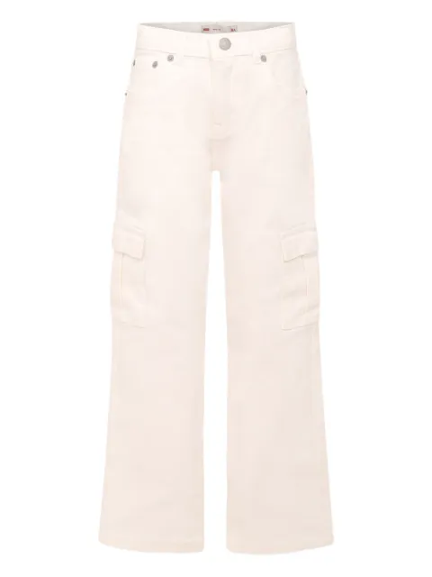 Levi's Kids logo-patch cargo jeans 