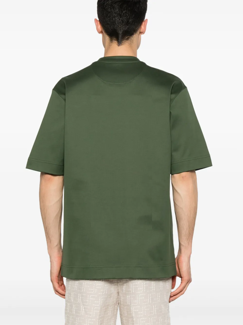 FENDI Air Force T-shirt Groen
