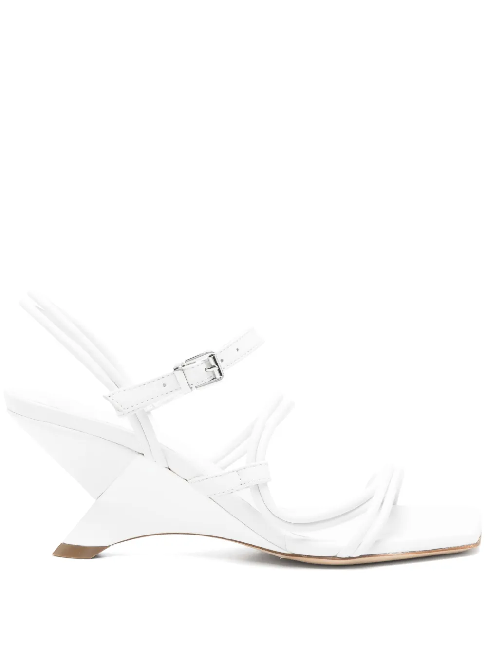 Vic Matie 80mm Logic sandals White