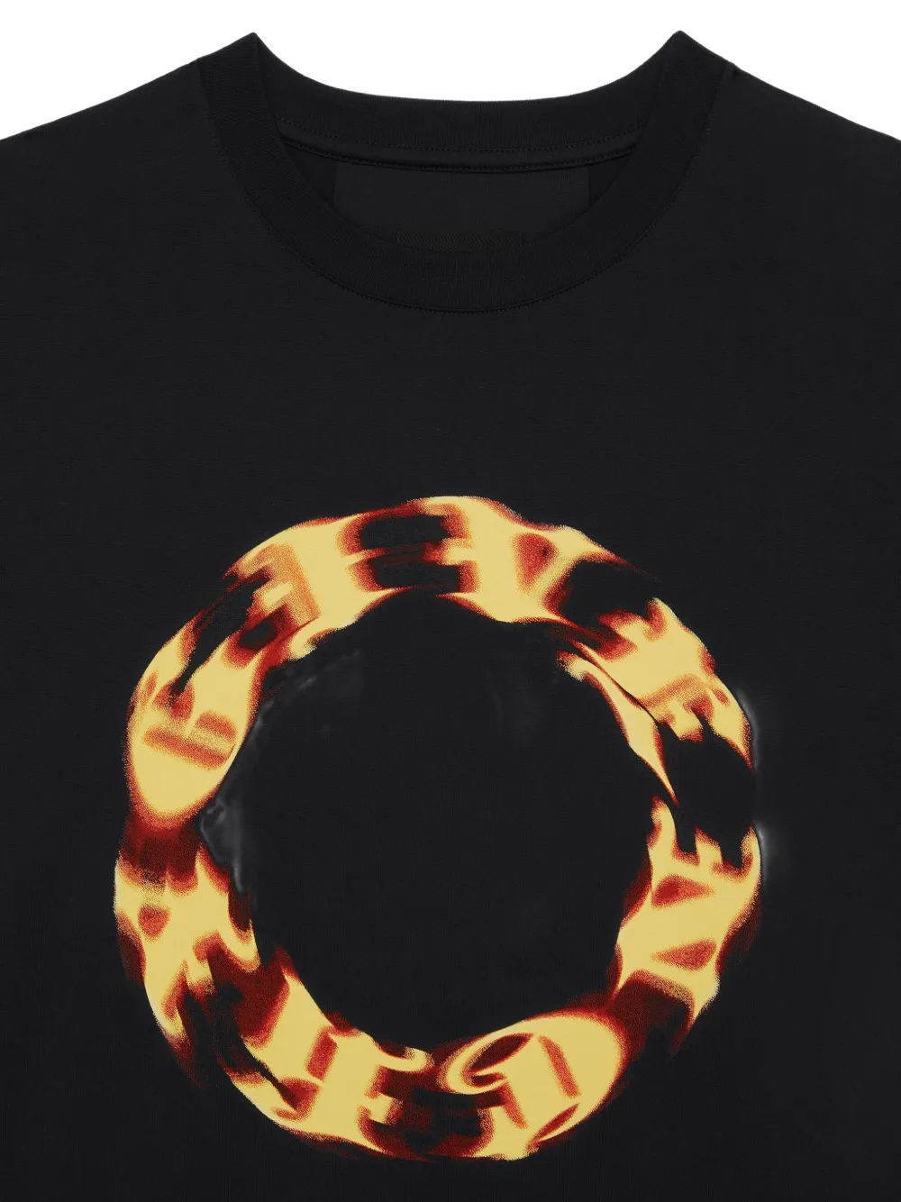 Givenchy Graphic-print T-shirt In Black