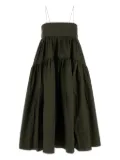 Cecilie Bahnsen cotton midi dress - Green