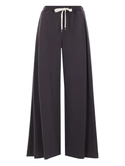 Brunello Cucinelli joggers anchos con bolsillos