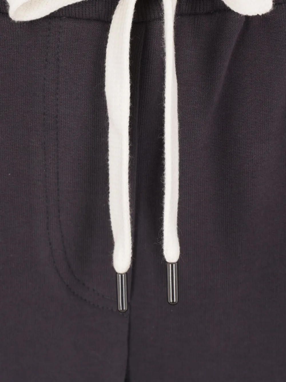 Brunello Cucinelli Joggingbroek met wijde pijpen Grijs