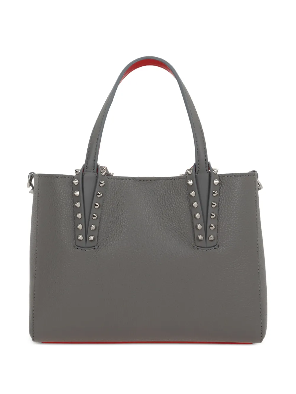 Christian Louboutin mini Cabata tote bag | Grey | Image 1