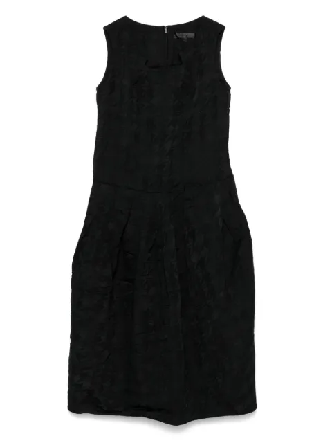 Comme Des Garçons Comme Des Garçons jacquard midi dress