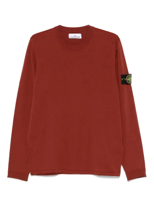 Sweat en coton à patch Compass - Stone Island - Modalova