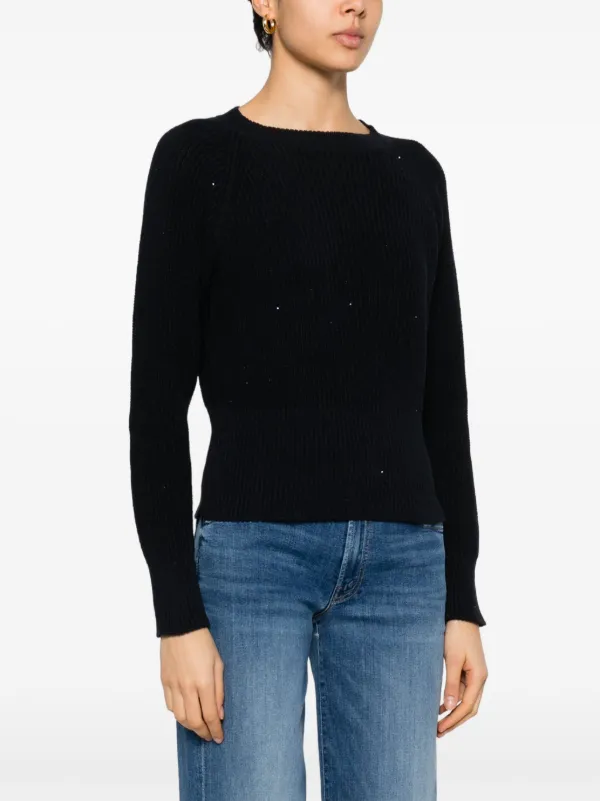 FABIANA FILIPPI スパンコール ニット Fabiana Filippi スパンコール セーター | ブルー | FARFETCH JP
