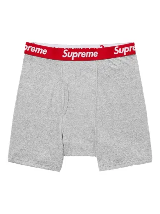 M Supreme Hanes Boxer Briefs 2 Pack グレー 29579645_58834670_322.jpg