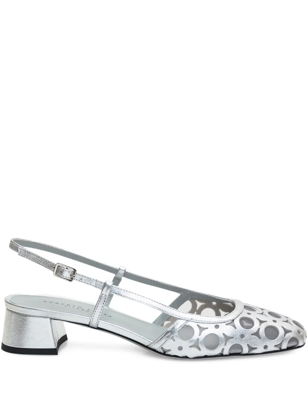 Roberto Festa 40mm Dilly pumps Silver