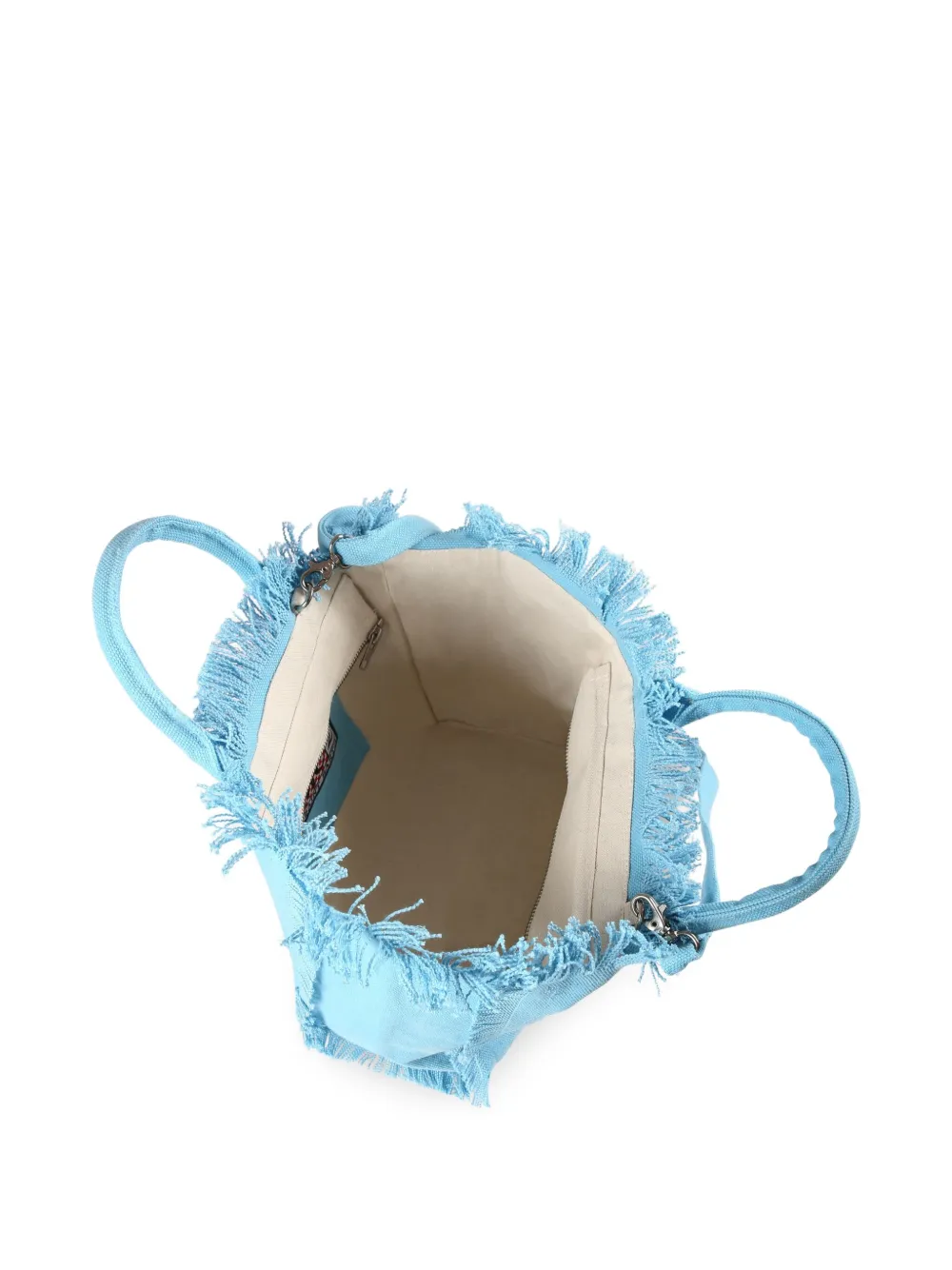 MC2 Saint Barth Kids Shopper met logoprint Blauw