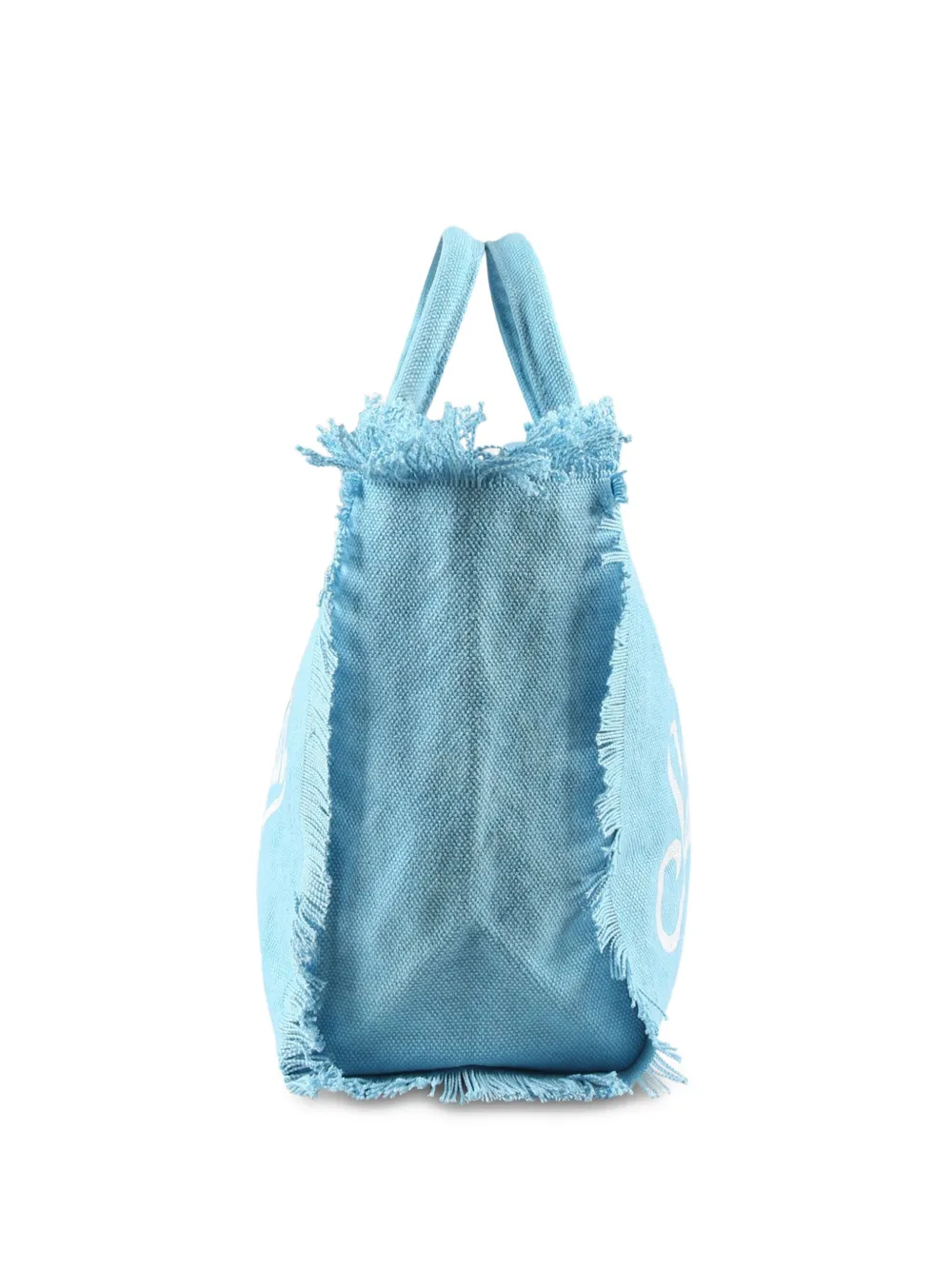 MC2 Saint Barth Kids Shopper met logoprint Blauw