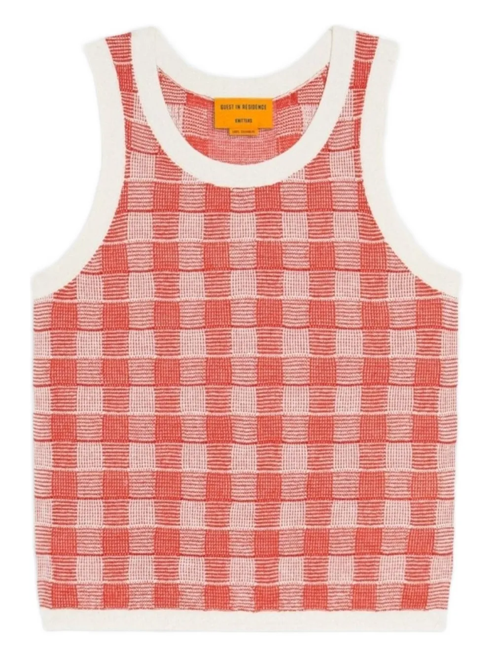 Guest In Residence Gingham tank top | Vests & Tank Tops | Image 2