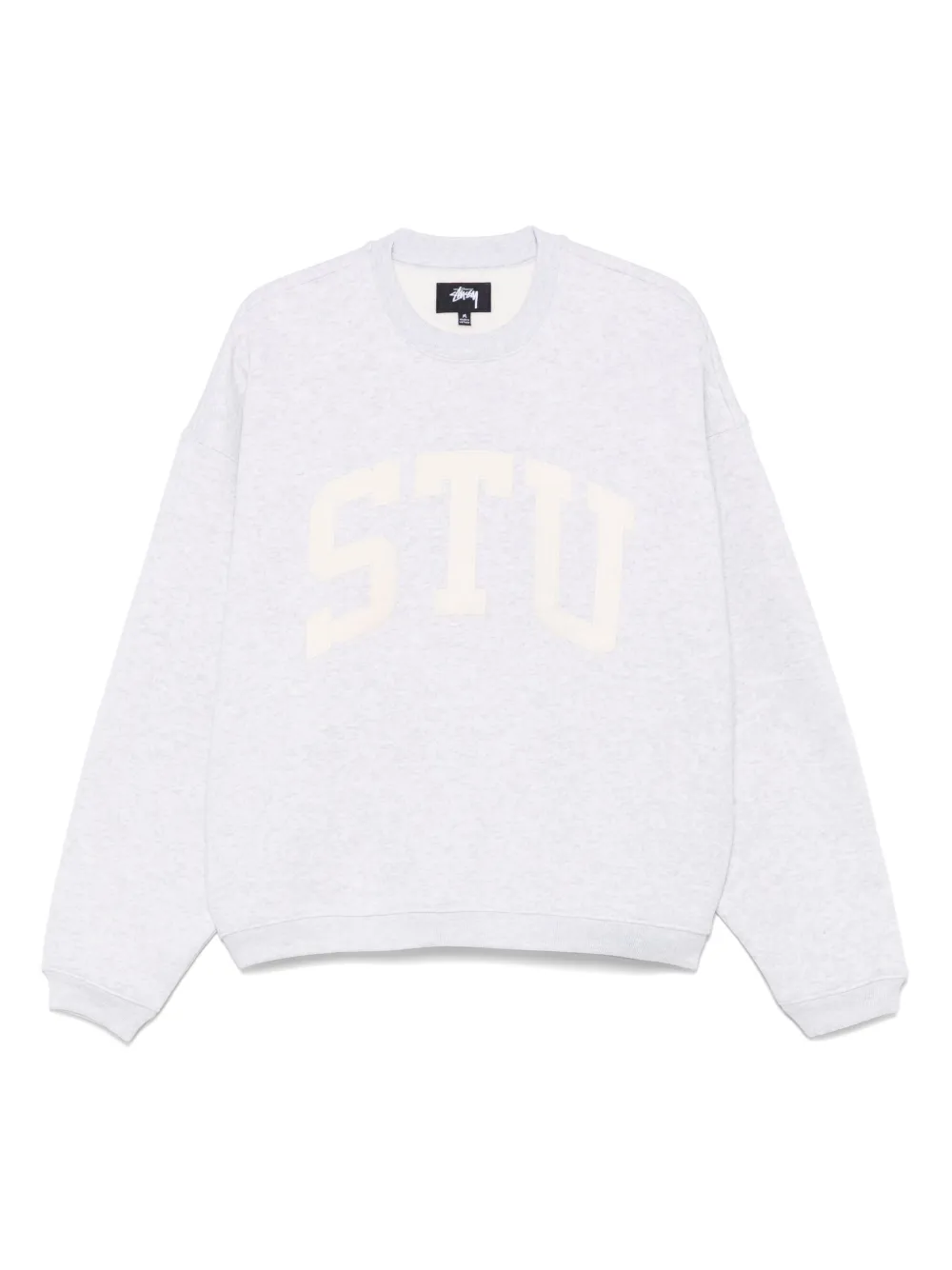 Stüssy sudadera con aplique del logo | gris | Image 1