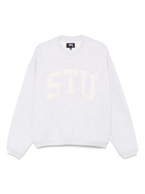 Stüssy logo-appliqué sweatshirt