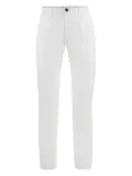 Department 5 pleated tapered trousers - White