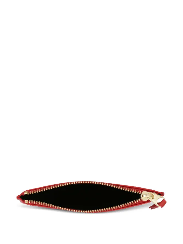 Comme Des Garçons Wallet ポルカドット クラッチバッグ | レッド 