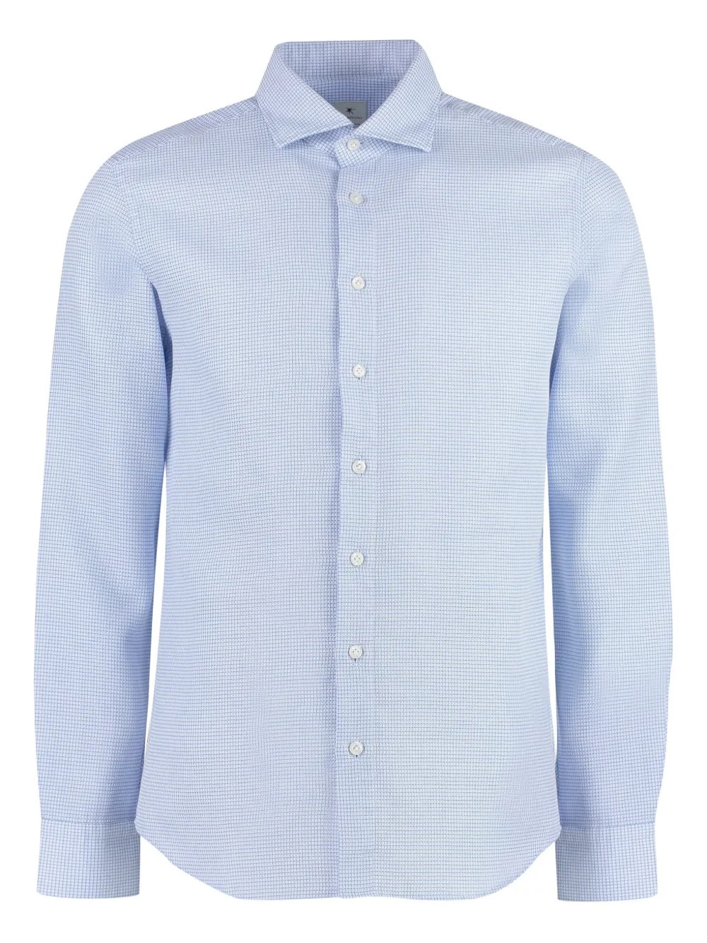 micro-check shirt