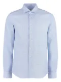 Bastoncino micro-check shirt - Blue