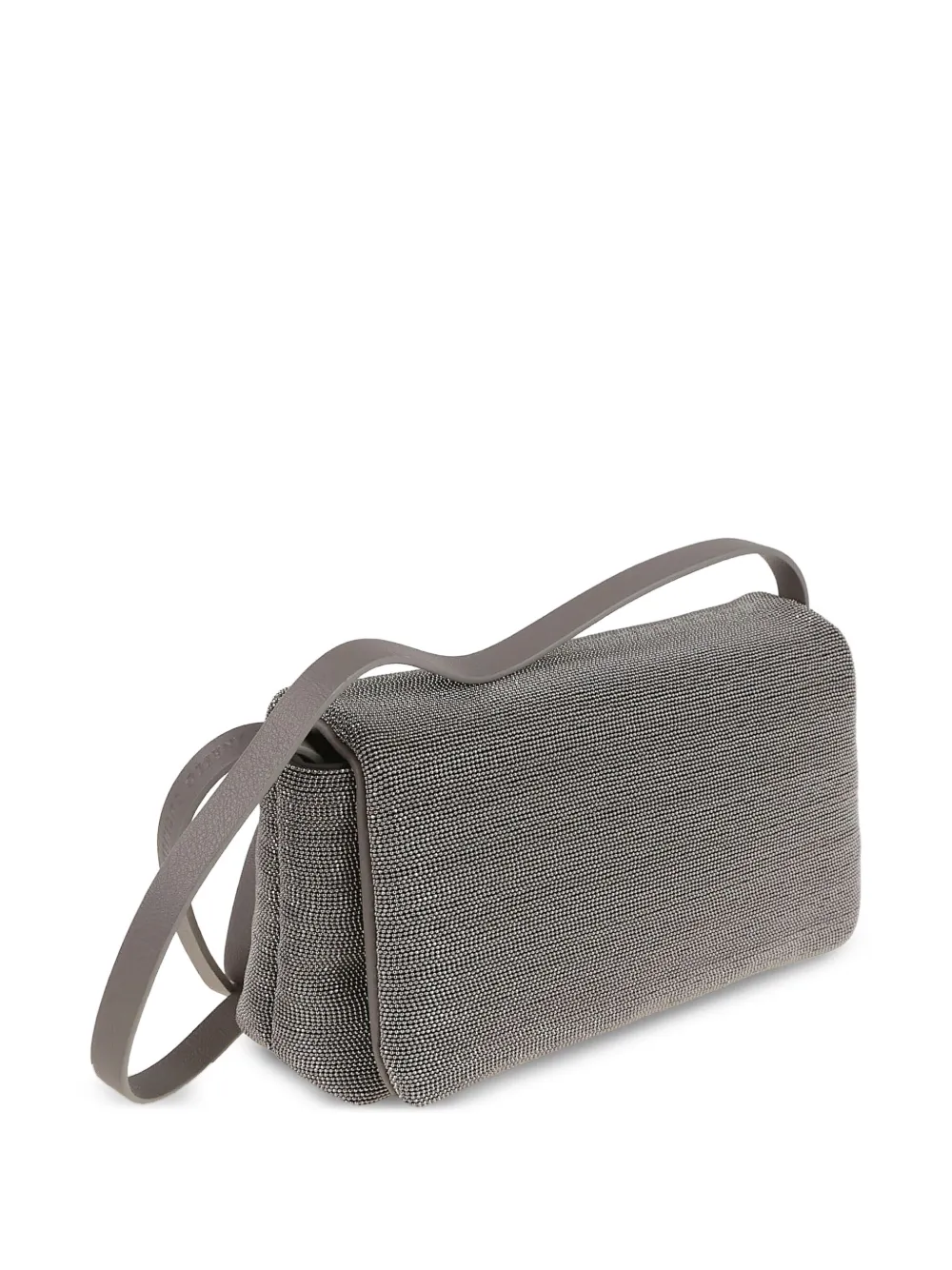 Brunello Cucinelli Kleine tas met moniliketting Zilver