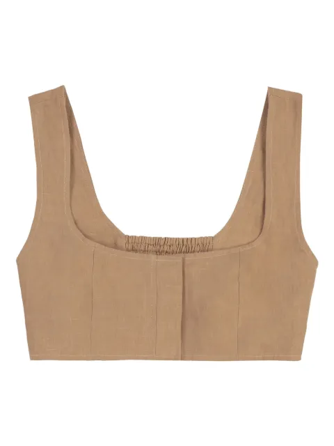 Le Kasha linen tank top
