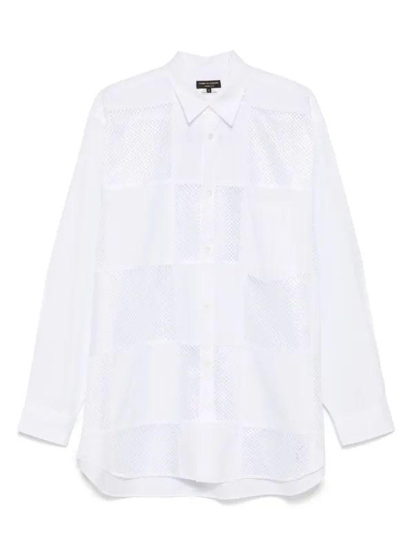 Comme Des Garçons Homme Plus check-pattern Shirt | FARFETCH UK