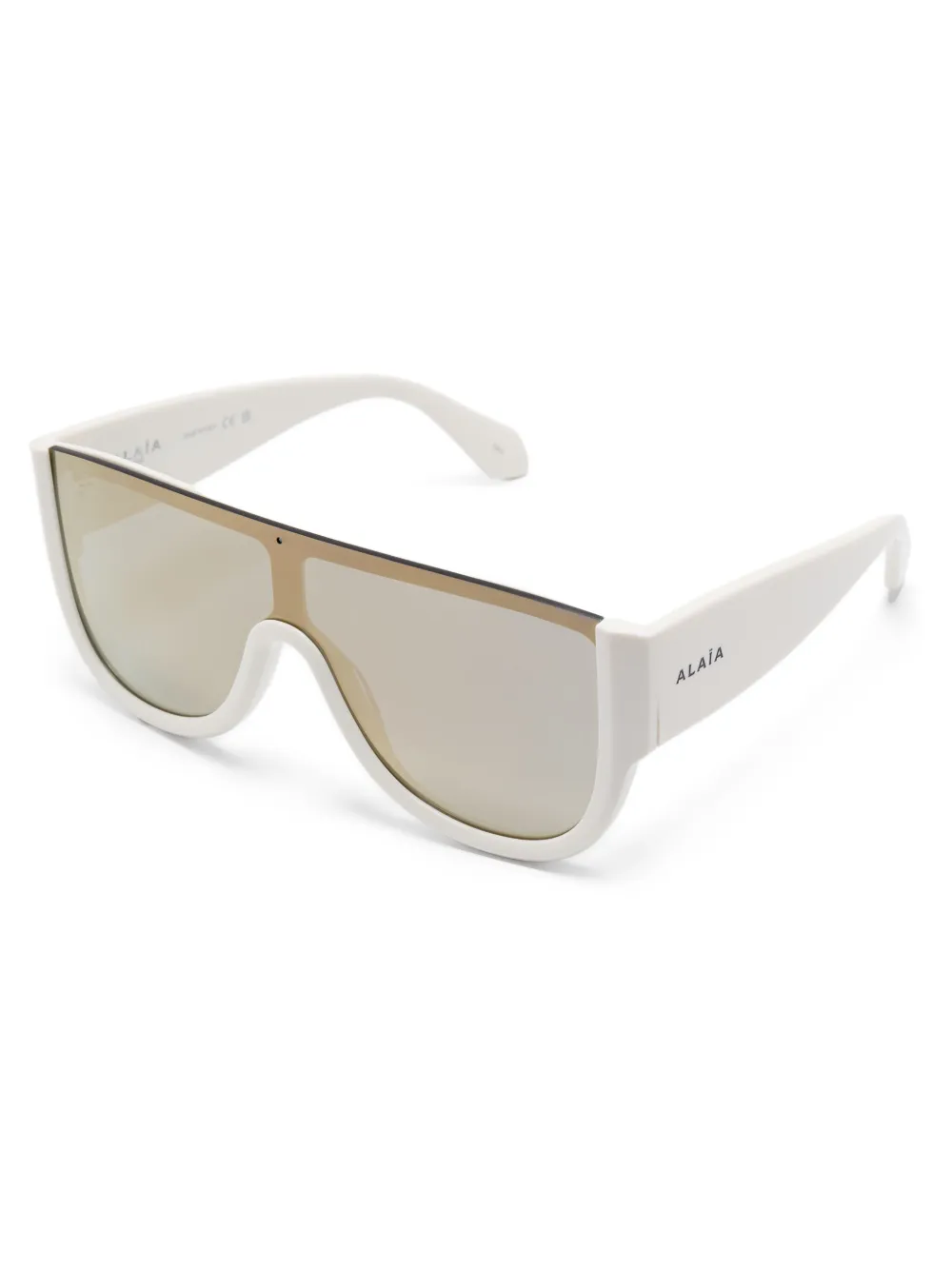 Alaïa logo-engraved sunglasses | Men | Image 2
