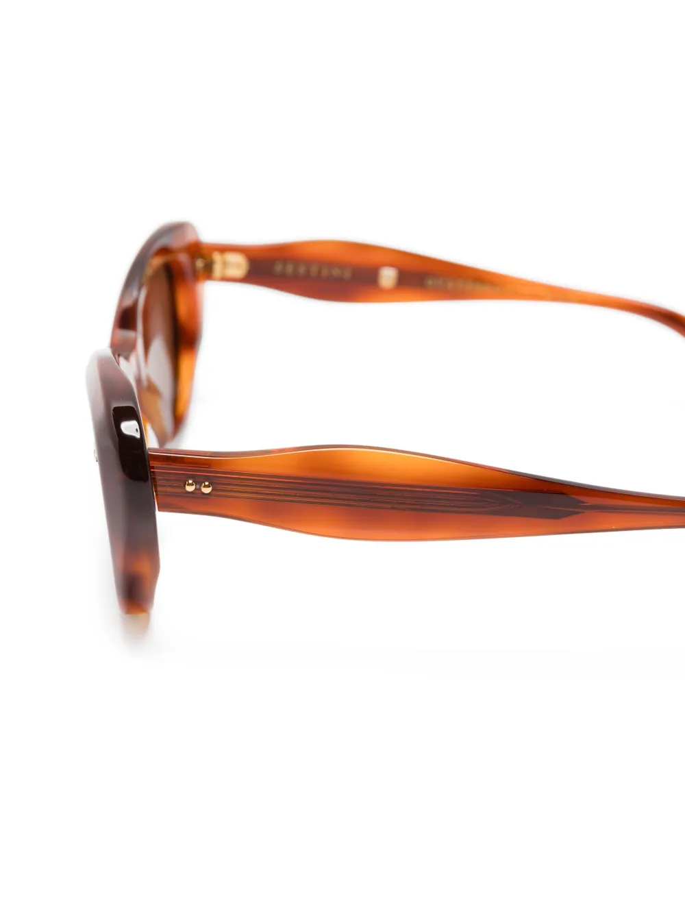 Sestini Eyewear Quattordici zonnebril Bruin