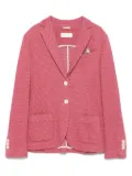 Circolo 1901 textured blazer - Pink