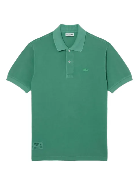 Lacoste logo-embroidered polo shirt