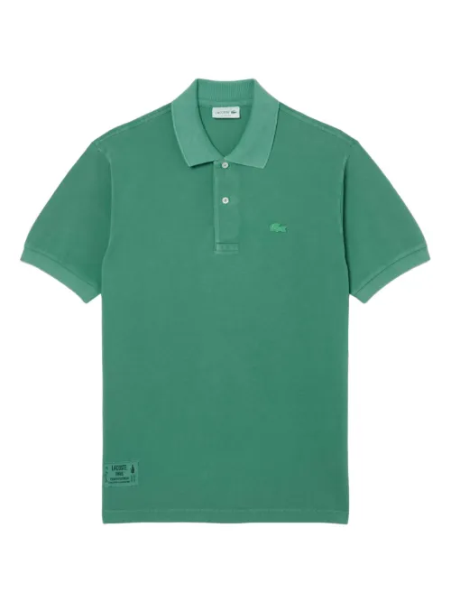Lacoste polo à logo brodé - Vert - Lacoste - Modalova