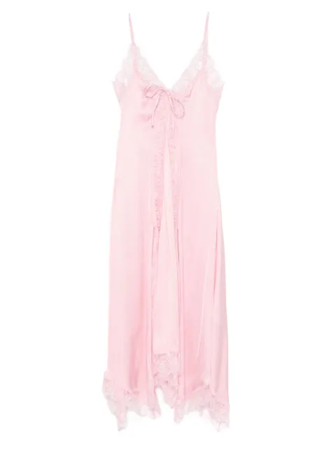 ERMANNO FIRENZE  vestido midi de seda