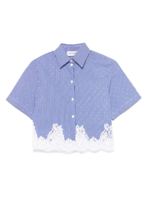 ERMANNO FIRENZE  camisa con rayas estampadas
