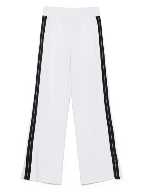 Ea7 Emporio Armani stripe-trim track pants