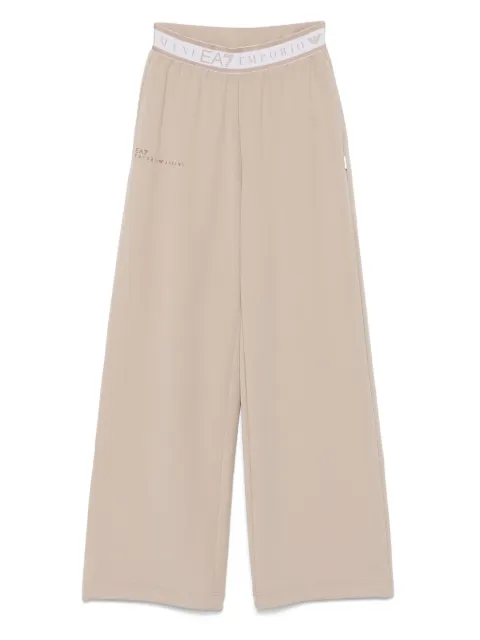 Ea7 Emporio Armani logo-waistband track pants