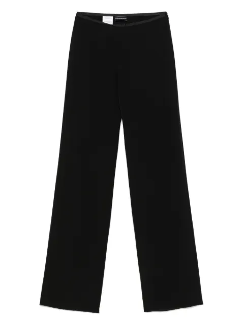 Emporio Armani crepe trousers