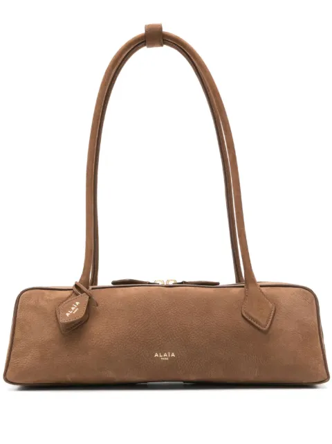 Alaïa medium Le Teckel suede bag