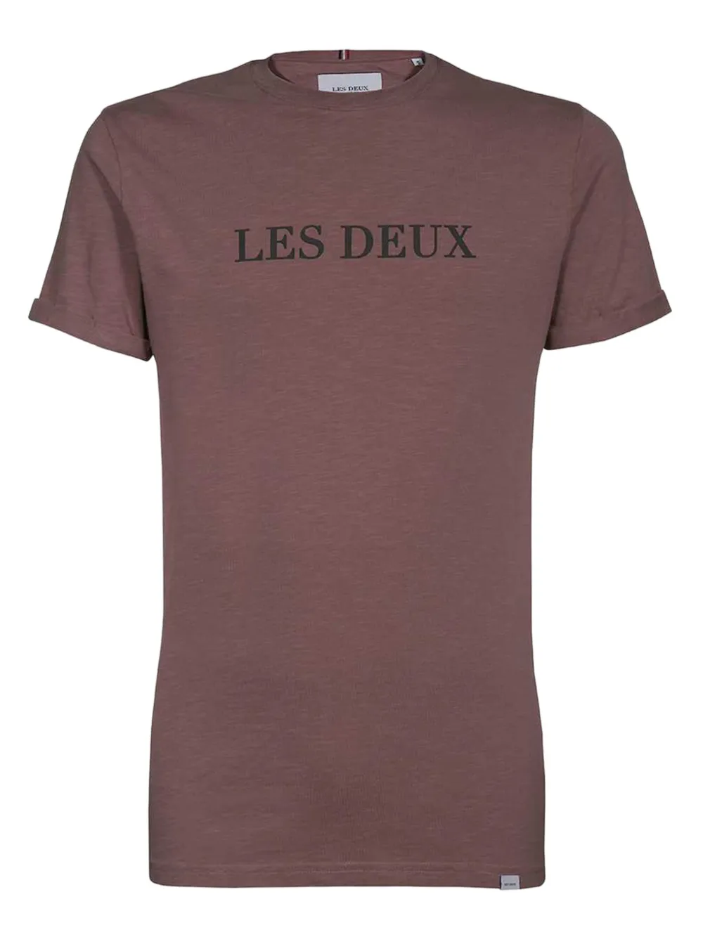 Les Deux playera con logo | rojo | Image 1