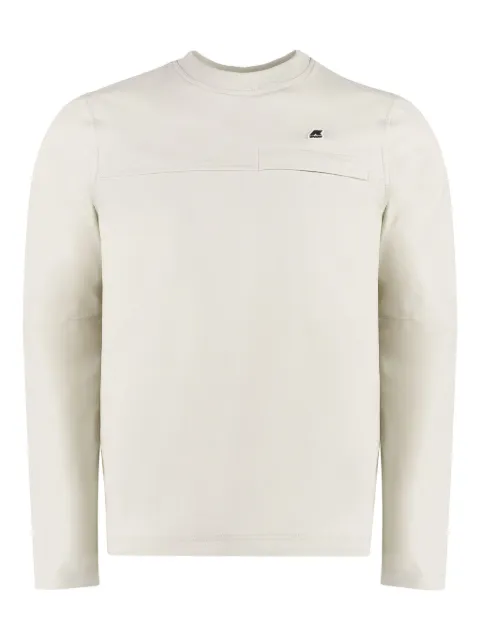 K-Way logo-patch sweatshirt
