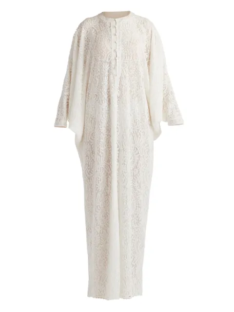 Tadashi Shoji vestido de encaje drapeado