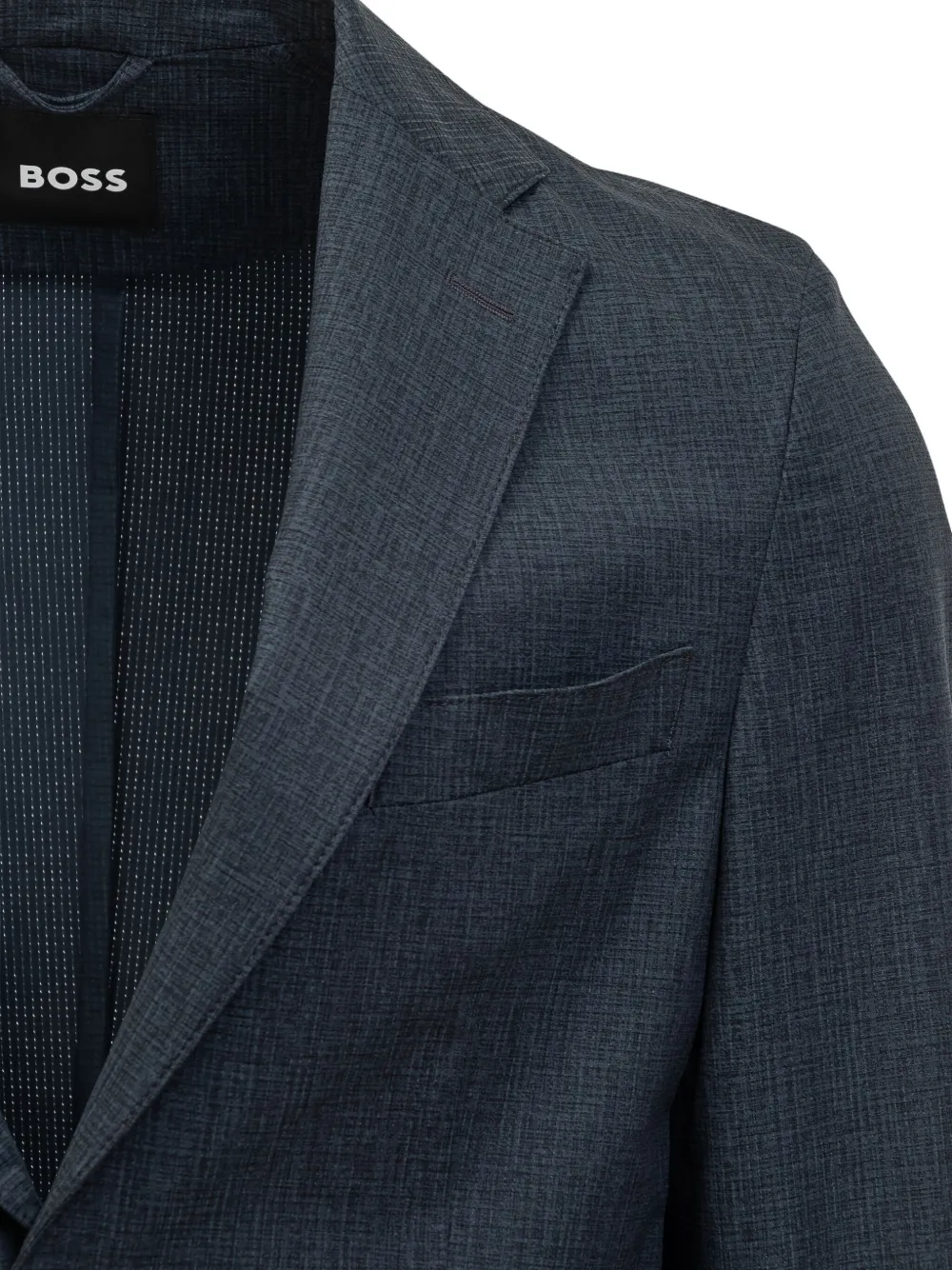 BOSS Hanry blazer Blauw