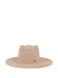 Ruslan Baginskiy wide-brim felt fedora - Neutrals