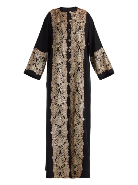 Tadashi Shoji فستان قفطان مزين بترتر