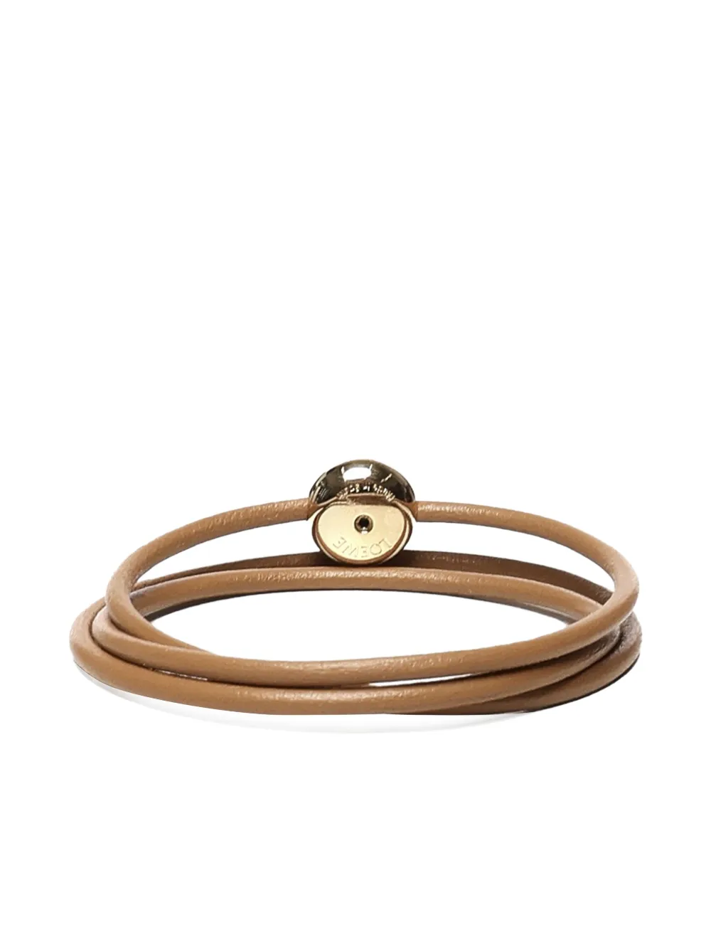 LOEWE Pebble armband - Bruin