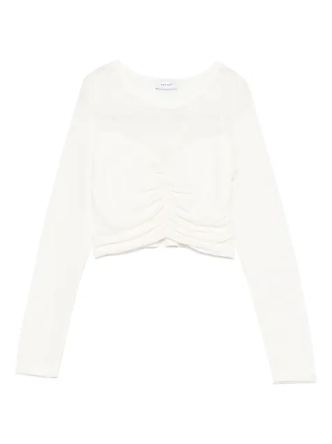 Pinko Kids tulle-panel top