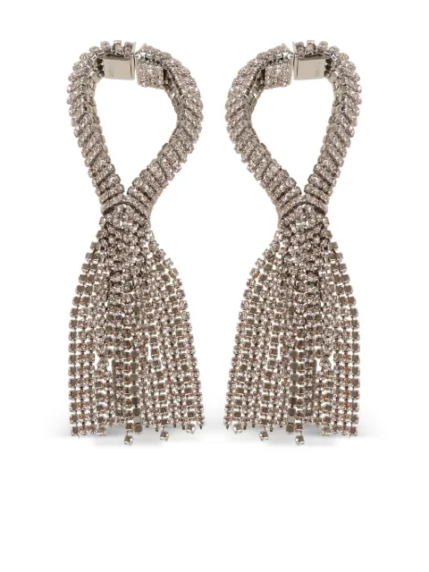 Rabanne crystal-embelished earrings 