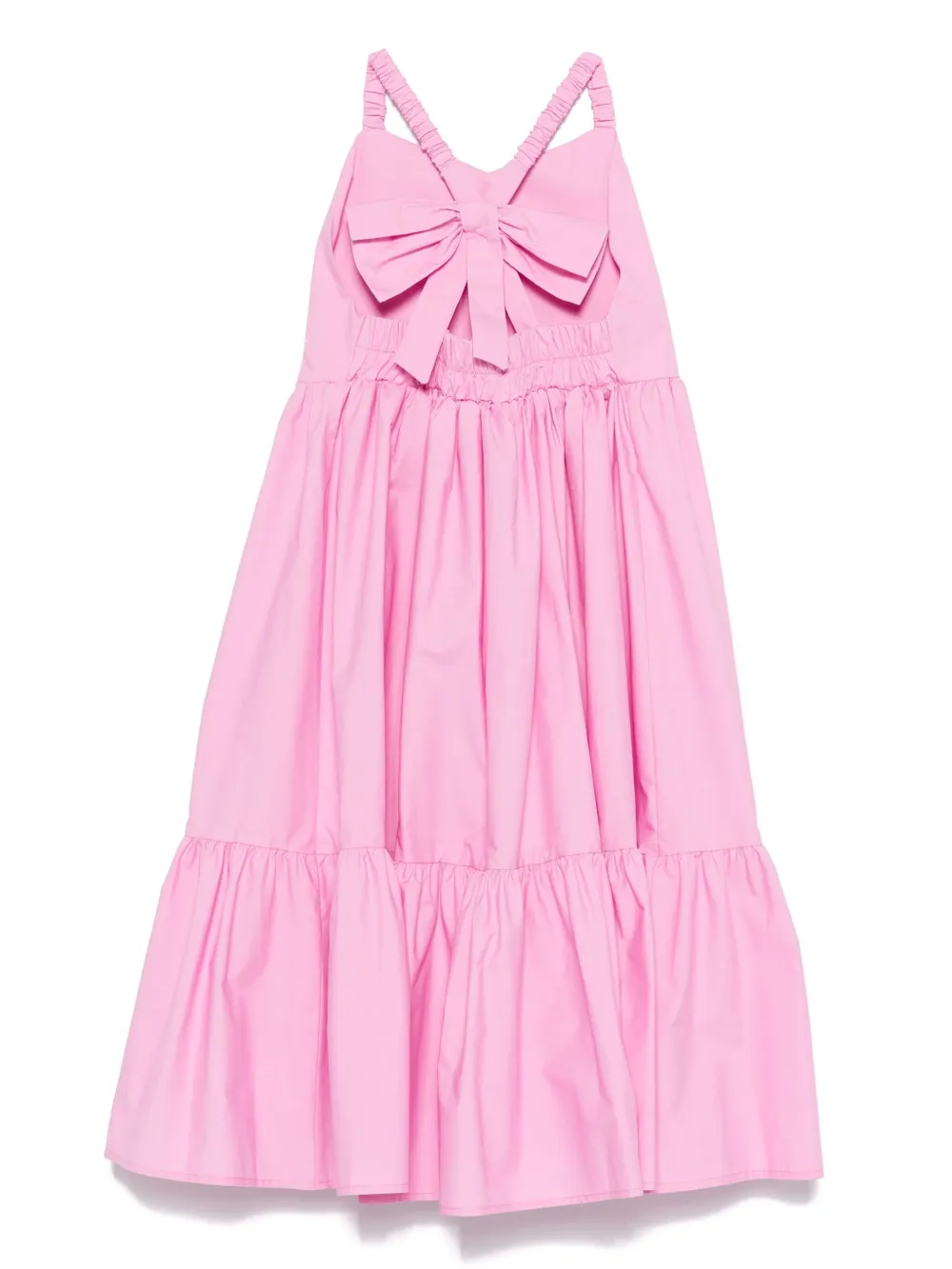 Miss Grant Kids Jurk met strikdetail Roze