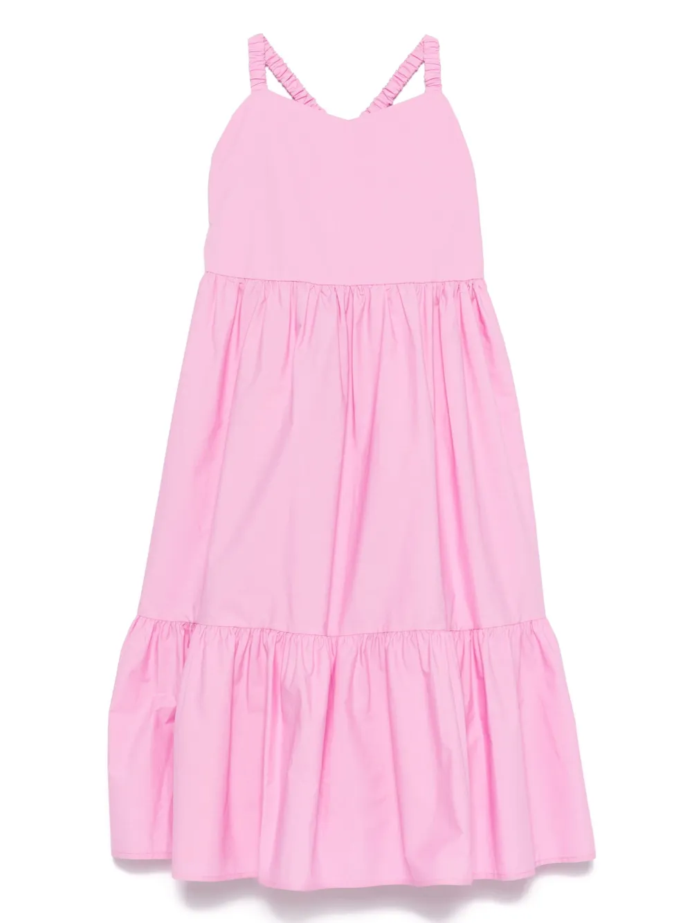 Miss Grant Kids リボンディテール ワンピース - ピンク Miss Grant Kids リボンディテール ワンピース - ピンク