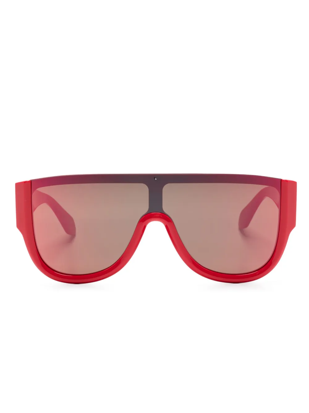 Alaïa oversize-frame sunglasses | Red | Image 1