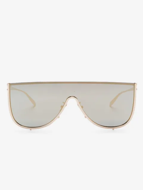 Alaïa shield-frame sunglasses