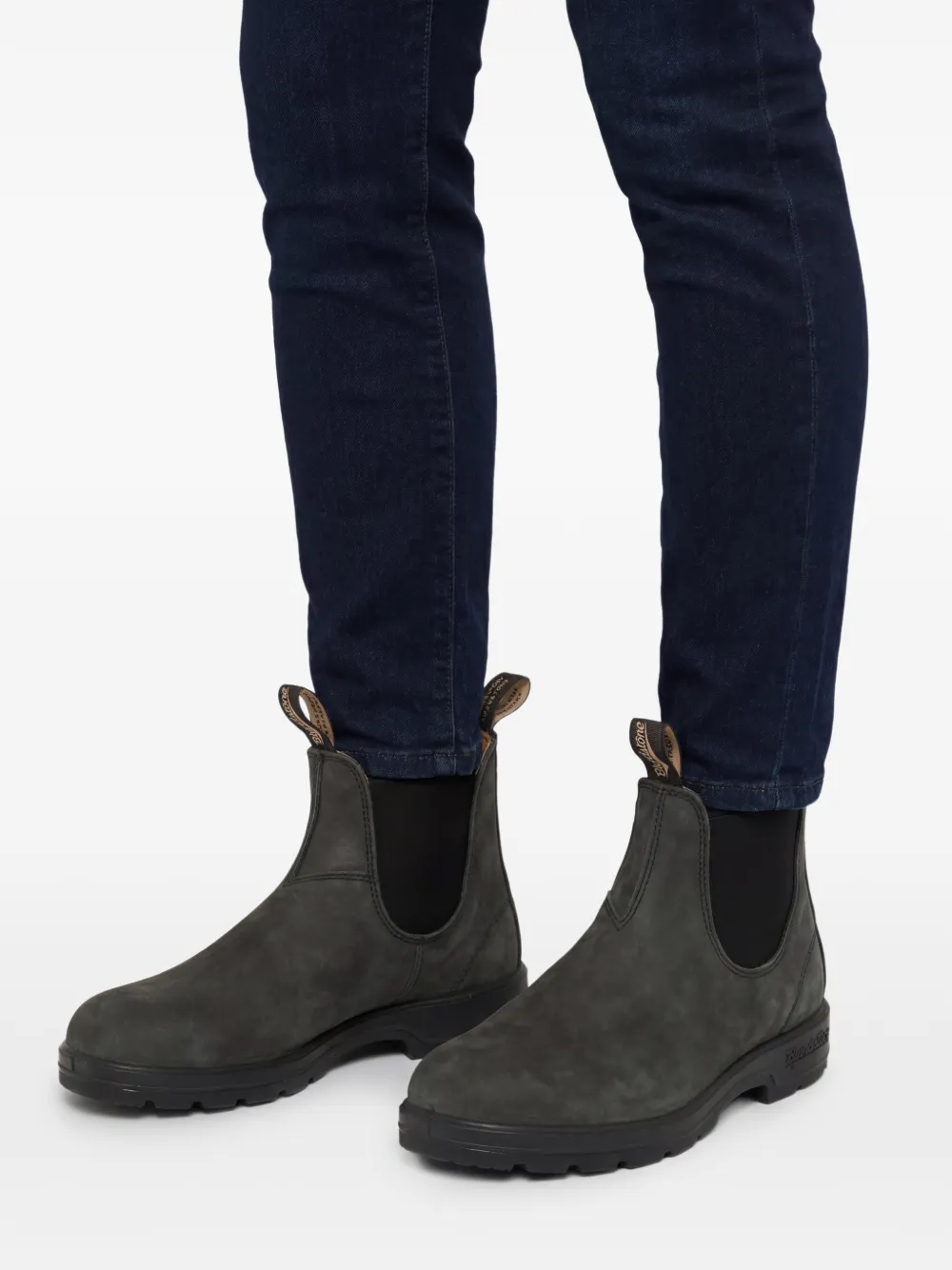 Blundstone Leren Chelsea laarzen Zwart